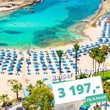 1 uke på Kypros – restplasser fra 3 197,-