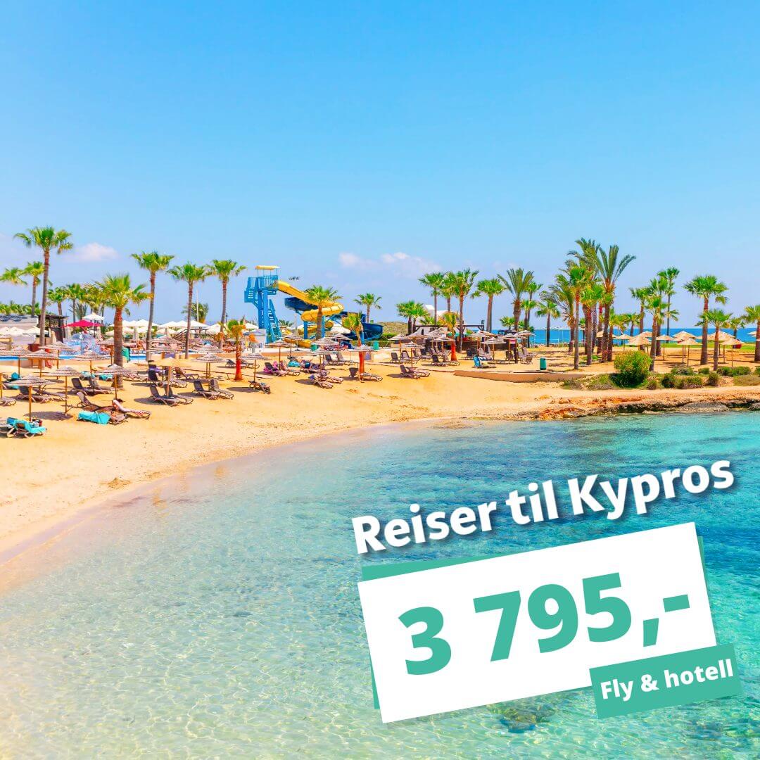 1 uke på Kypros – restplasser fra 3 795,-