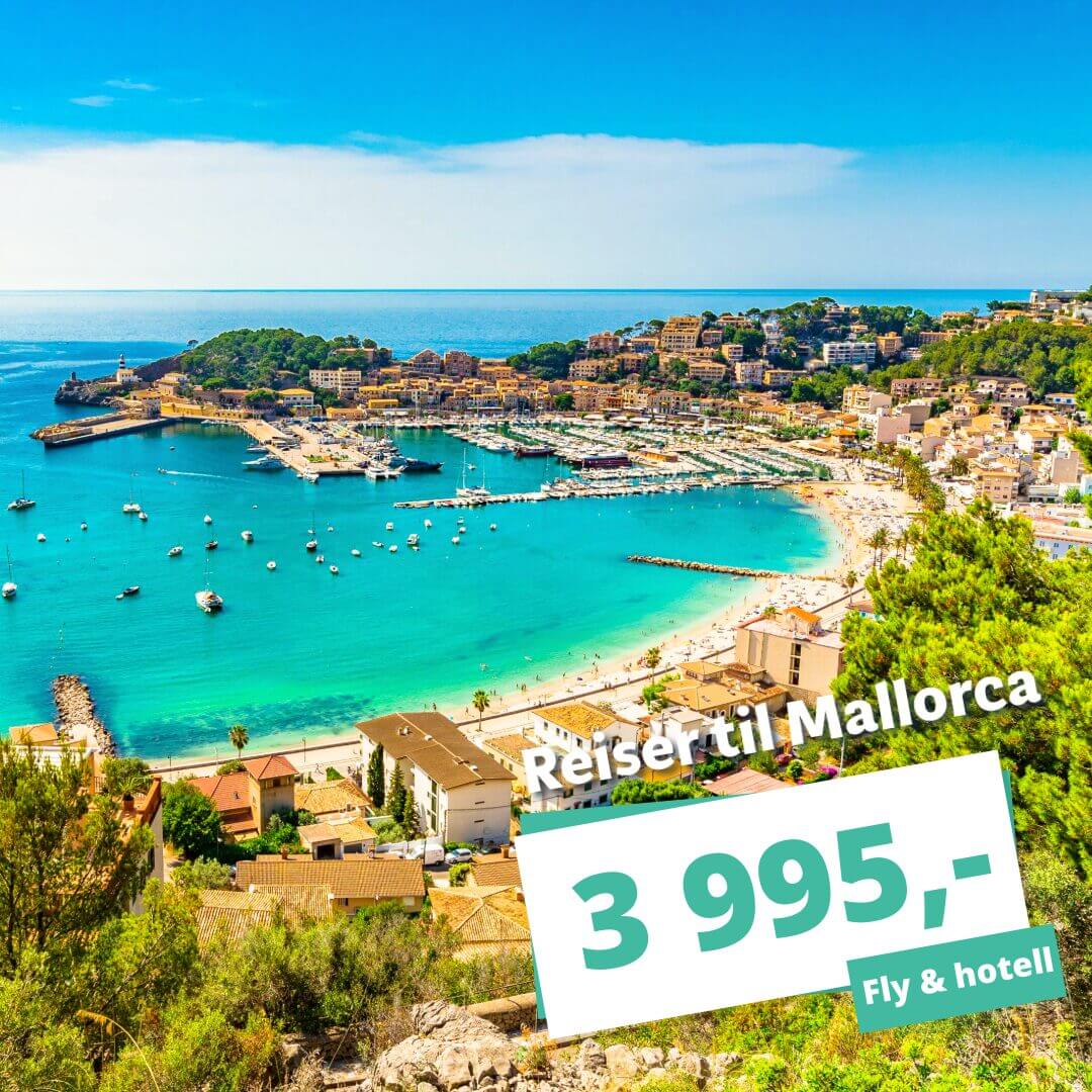 Solferie på Mallorca – Bestill reisen din nå fra 3 995,-